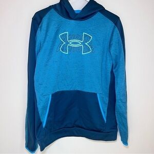 Under Armour Blue and Dark Blue Kids Hoodie